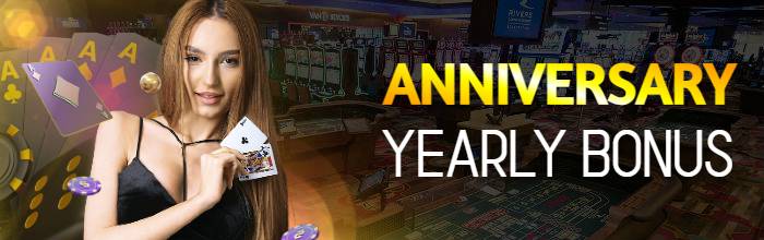 Every year bonuses are given to all players to celebrate the anniversary.